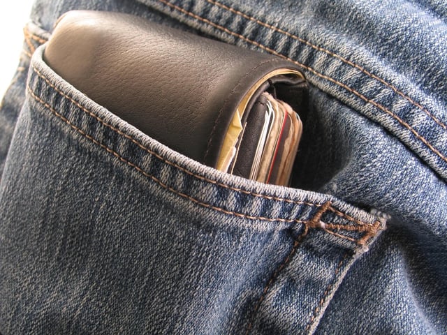 Put Wallets in the back pockets: Why Do Men Do That?